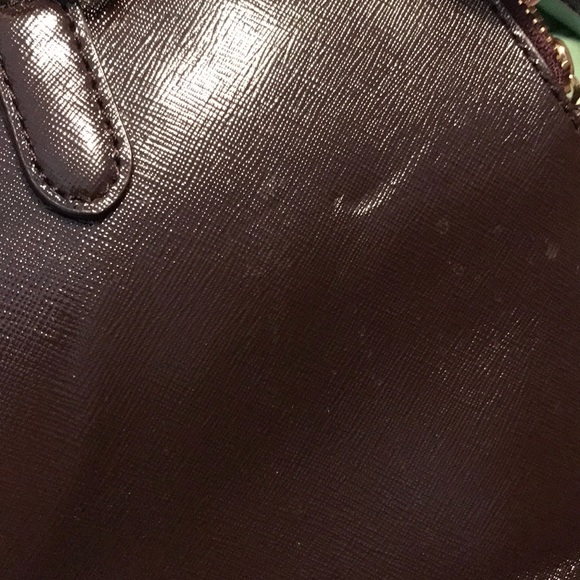 DNKY 100% Cow Leather Purse in Chocolate Brown - Picture 15 of 16